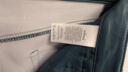 Wilfred The Melina Faux Leather Pants Green Size 6