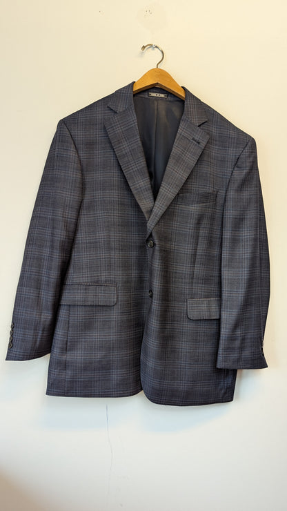 Zanetti Lanificio Policarpo Plaid Sport Coat around size L