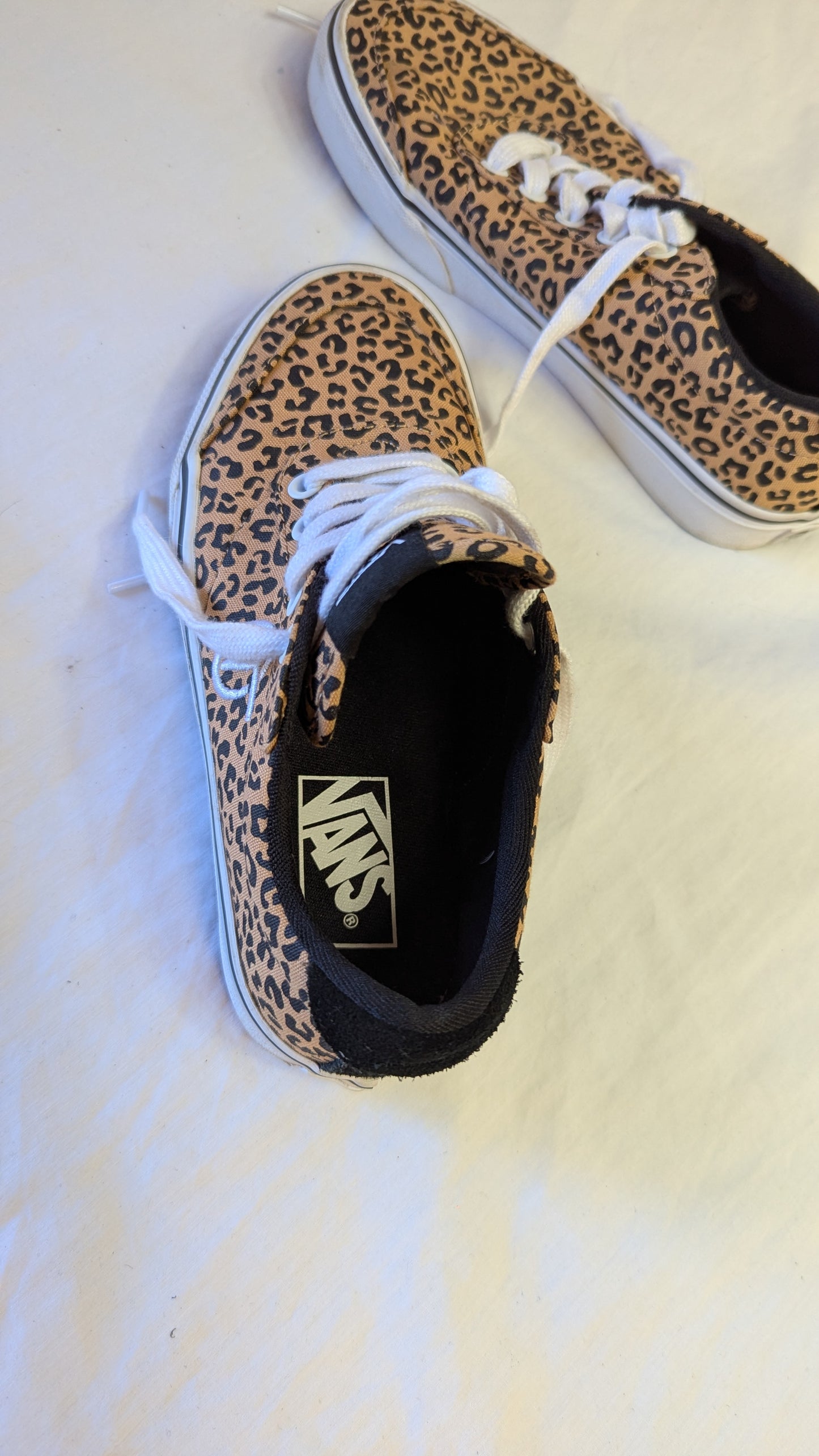 Vans Leopard Print Sneakers Women's Size 6