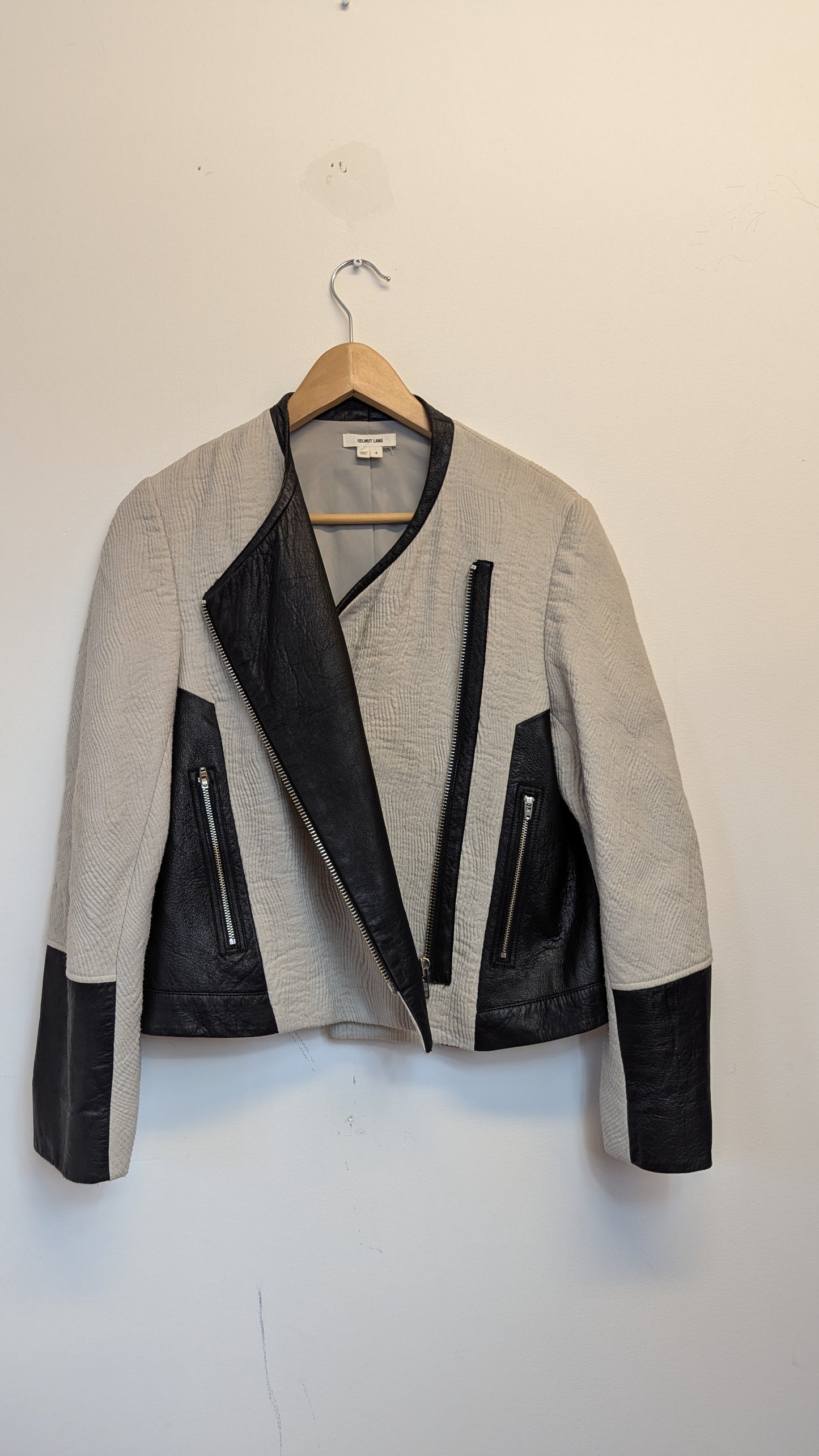 Helmut Lang Moto Jacket size 4