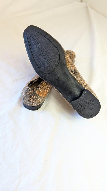 Beautifeel snakeskin loafers size 41