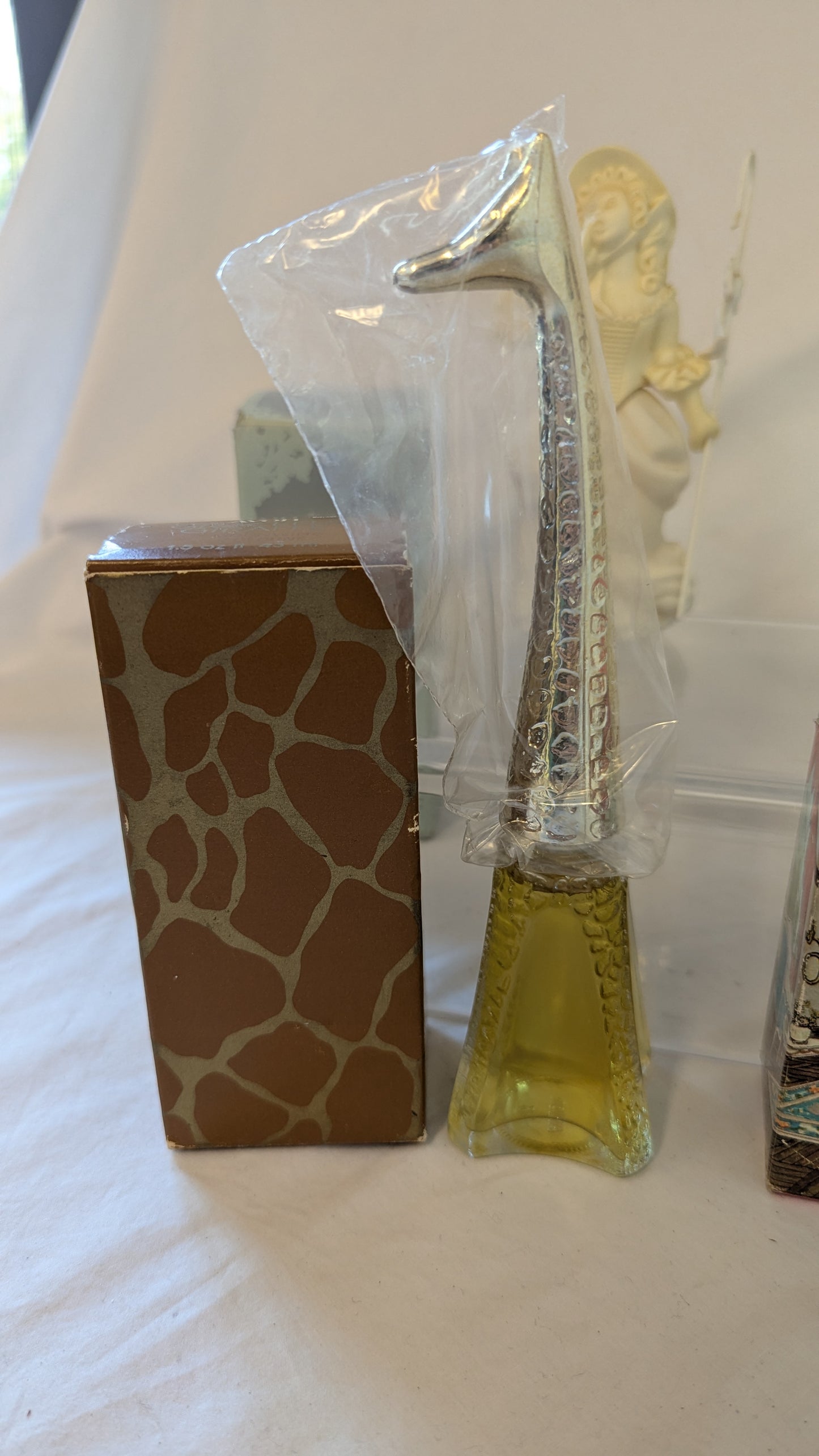 Vintage Avon Figurine Cologne Bottles with Boxes