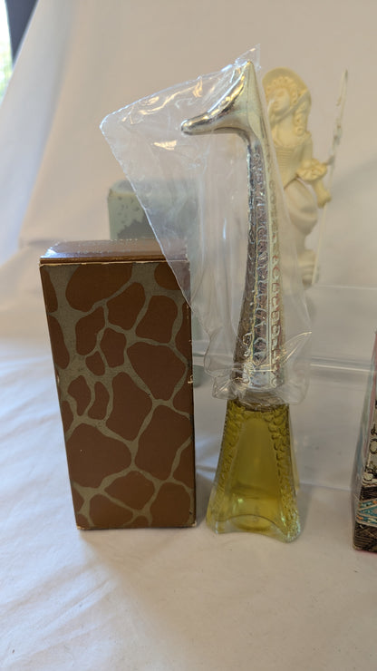 Vintage Avon Figurine Cologne Bottles with Boxes