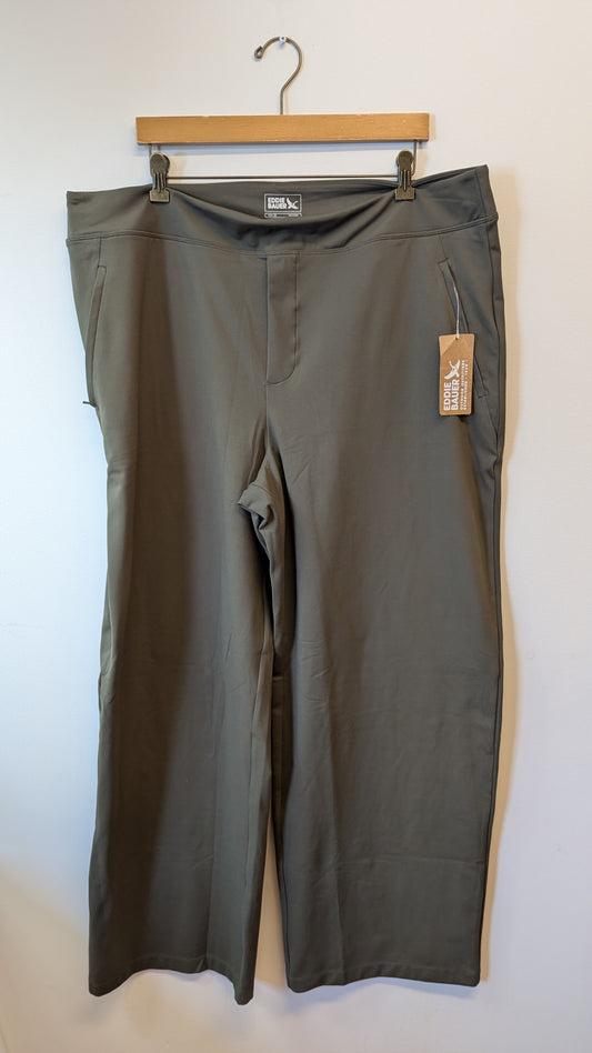 Eddie Bauer Women's 2X Wayfarer Travel Pants NWT