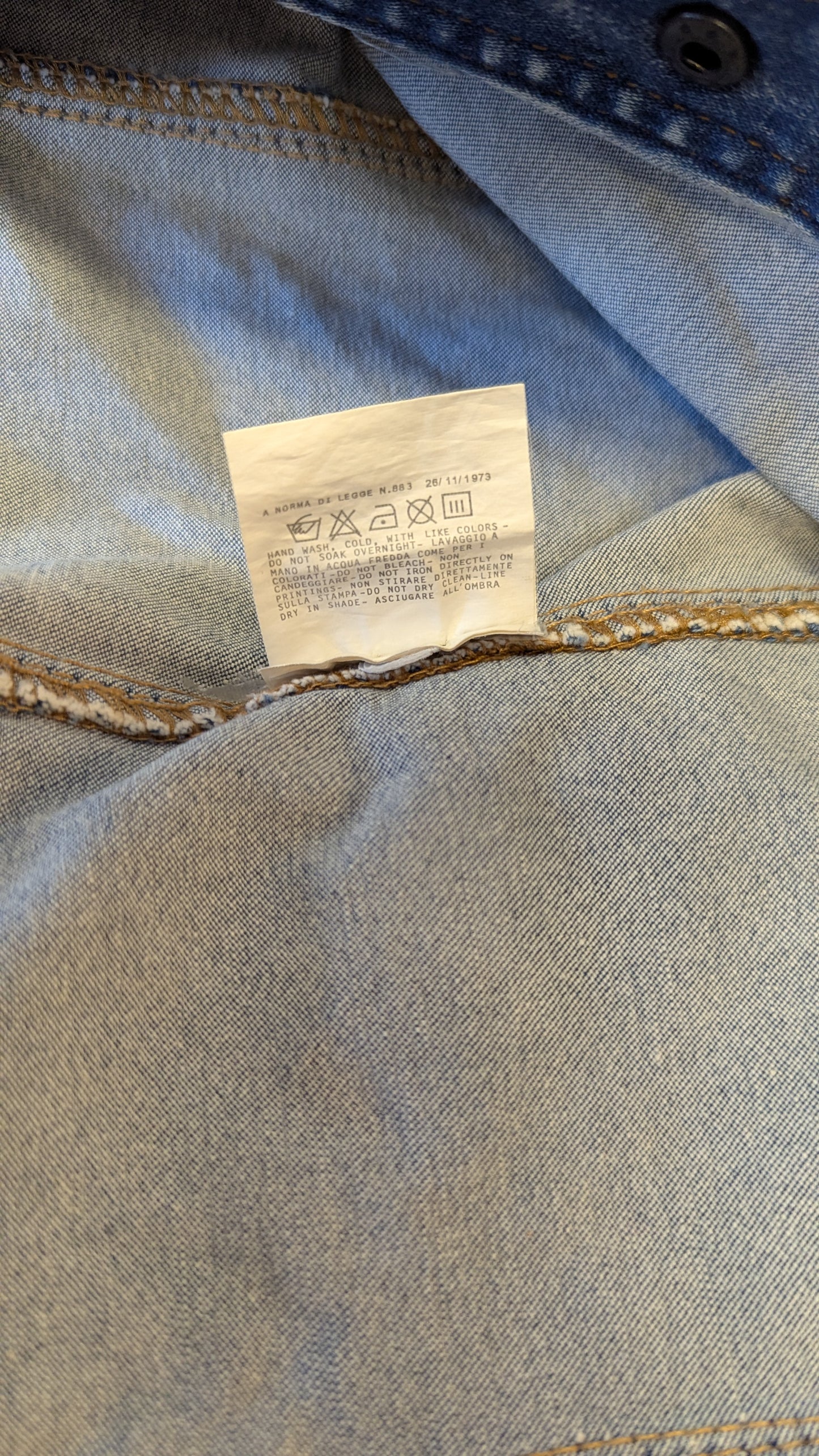Dolce & Gabbana Denim Jacket Size 36