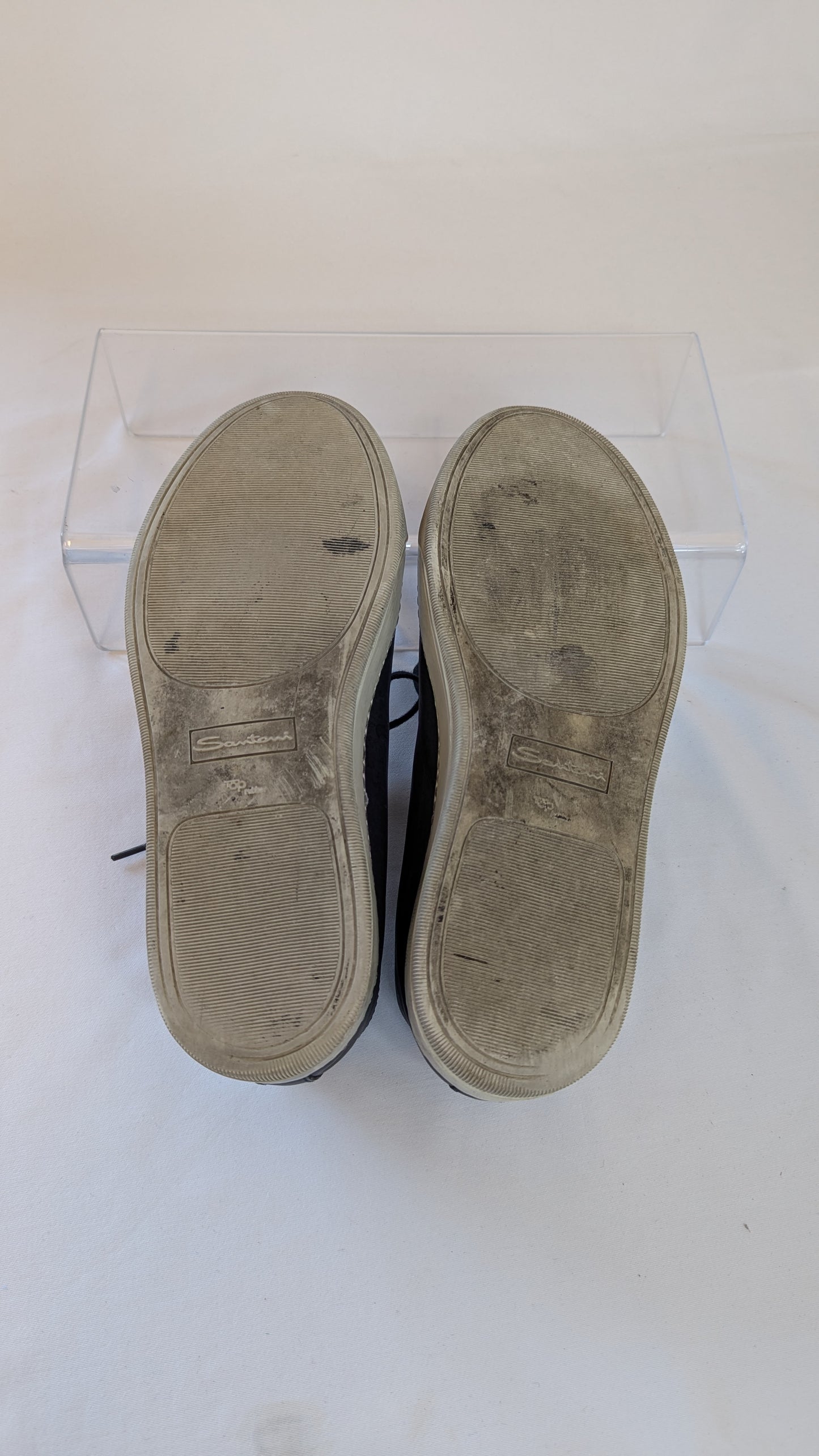 Santoni Leather Sneakers