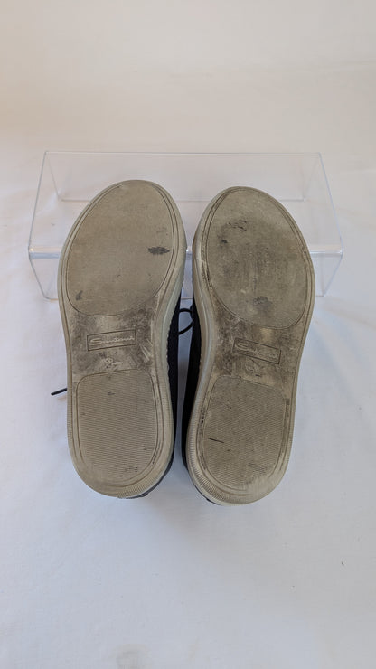 Santoni Leather Sneakers