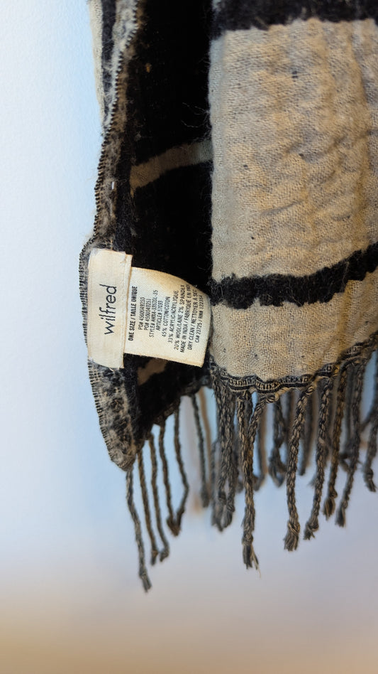 Wilfred Reversible Geometric Scarf/Wrap