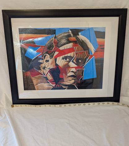 Limited Edition Abstract Art Framed Print