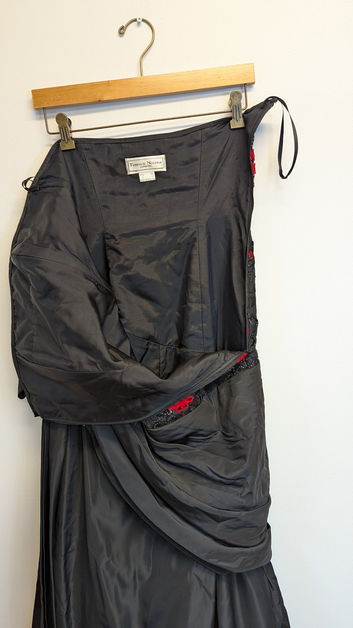Terence Nolder Strapless Gown