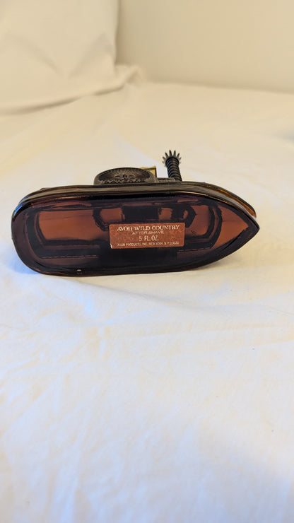Avon Side Wheeler steamboat aftershave bottle