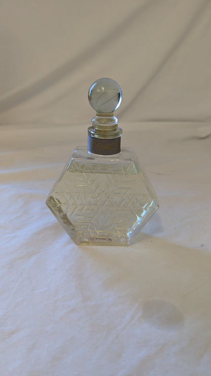 Vintage Peace Snowflake Perfume Bottle