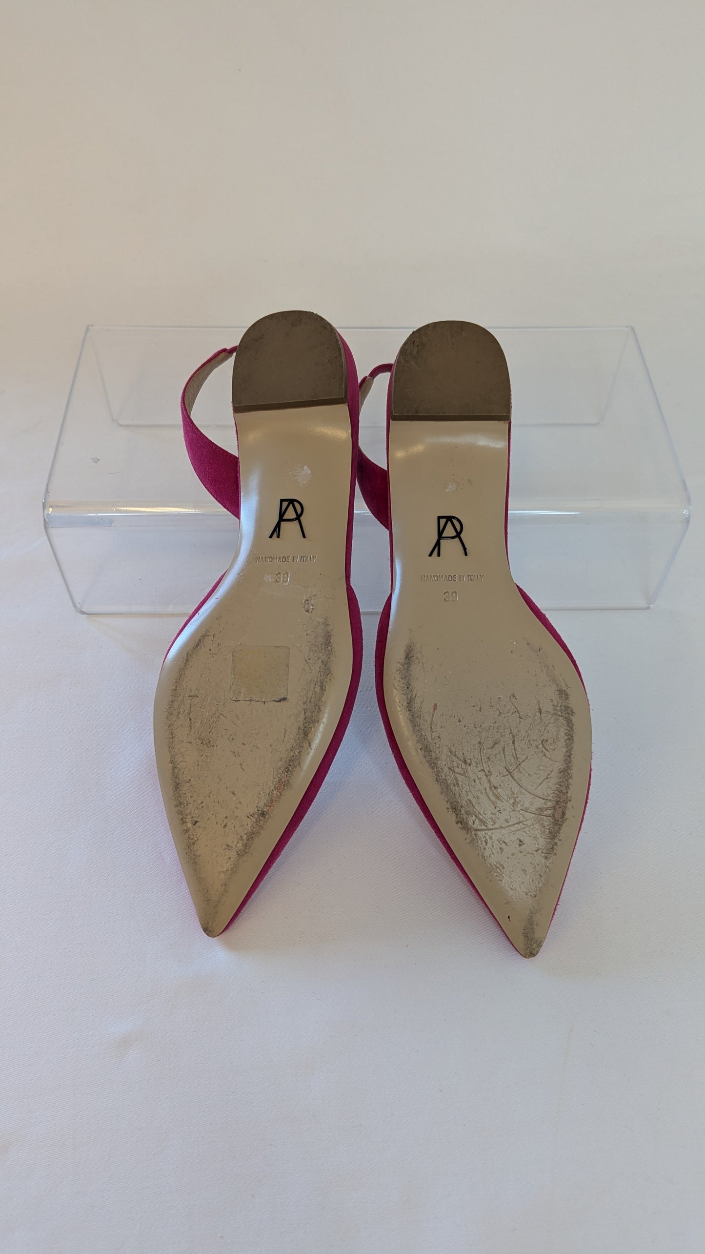 Paul Andrew Slingback Flats Size 39