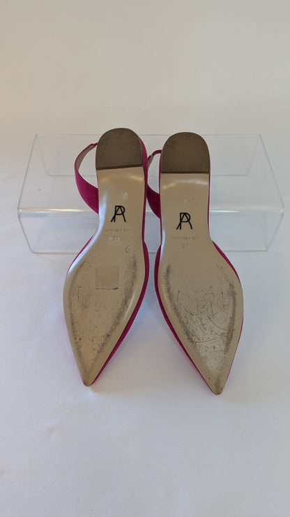 Paul Andrew Slingback Flats Size 39
