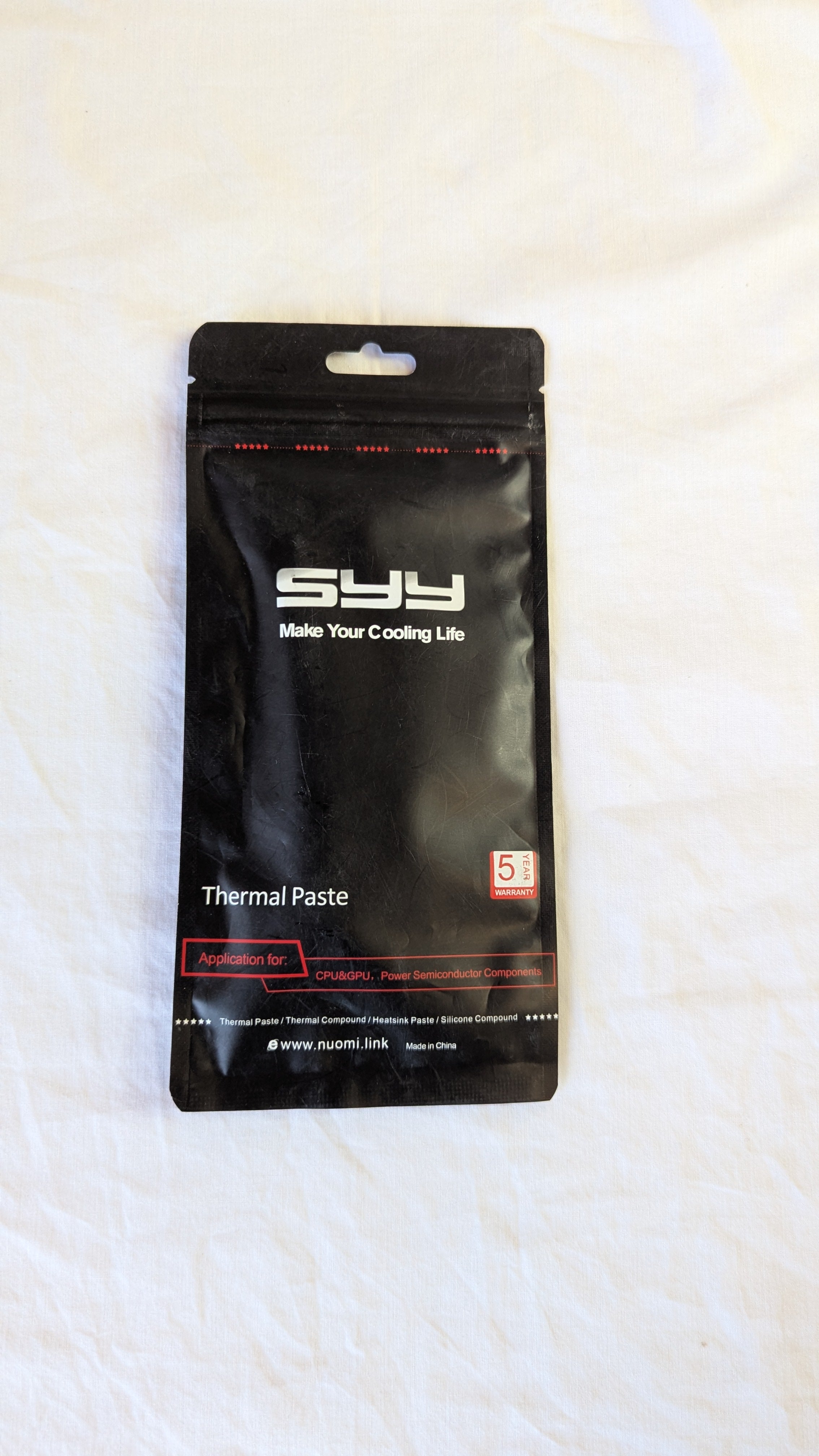 SYY Thermal Paste SYY-157 4g – Second Hand Hope