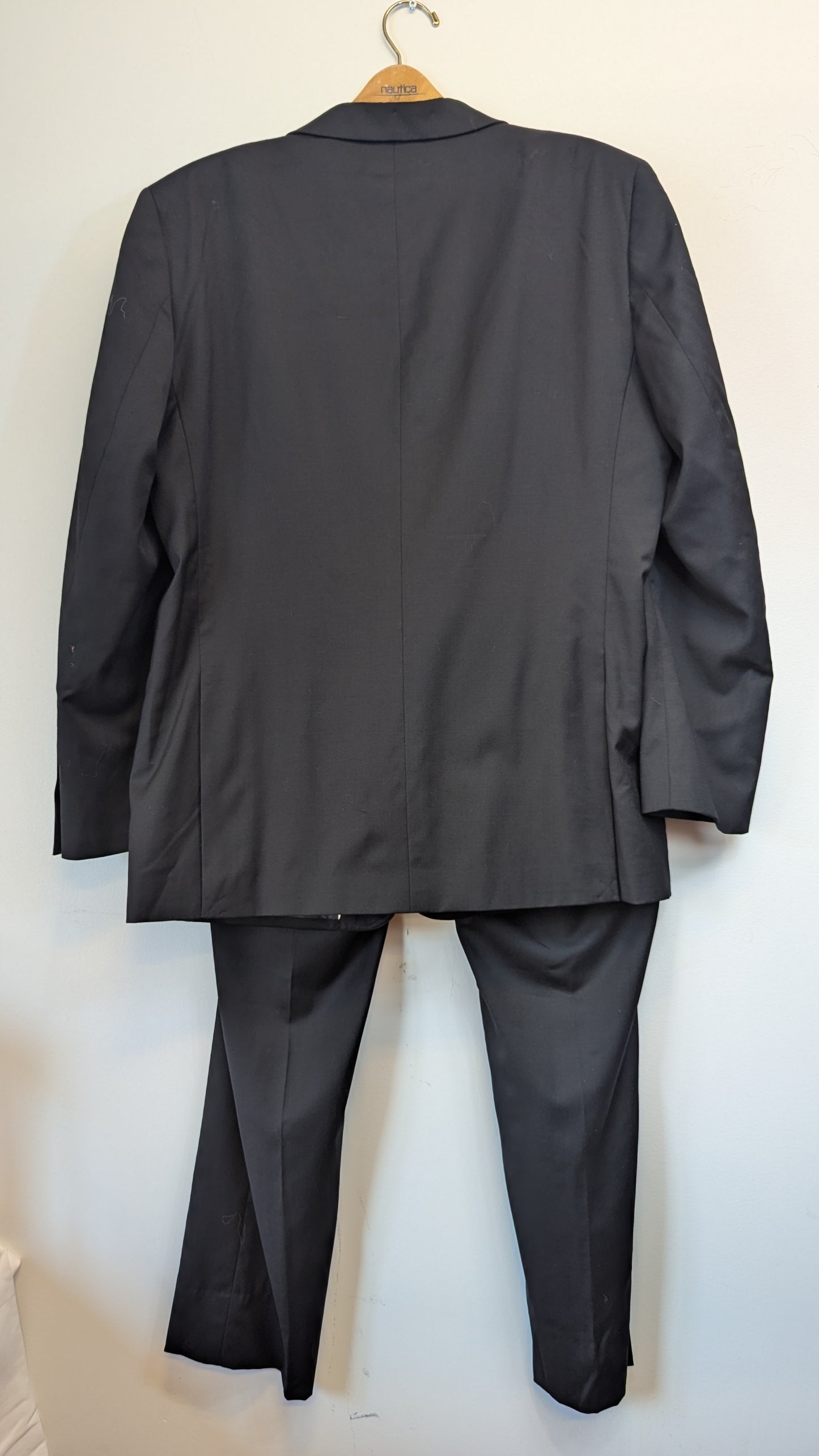 Nautica Men's 2-Piece Suit - Black around size L