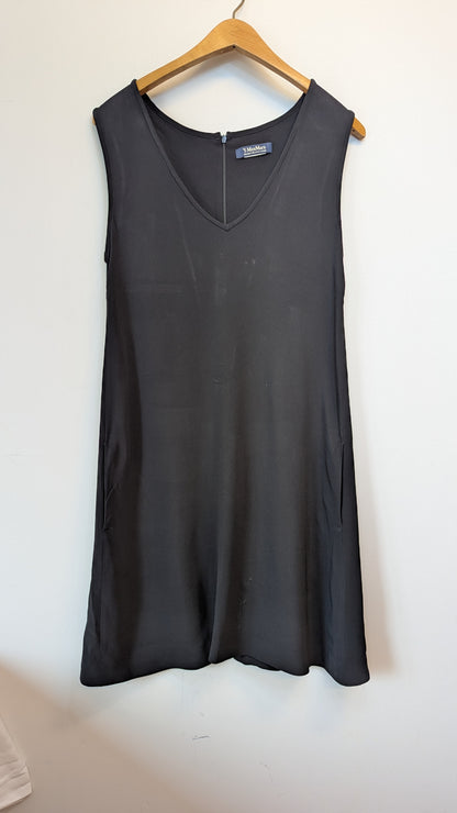 'S Max Mara Sleeveless V-Neck Dress