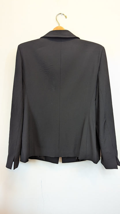 Féraud Black Blazer French size 48 and German size 46.
