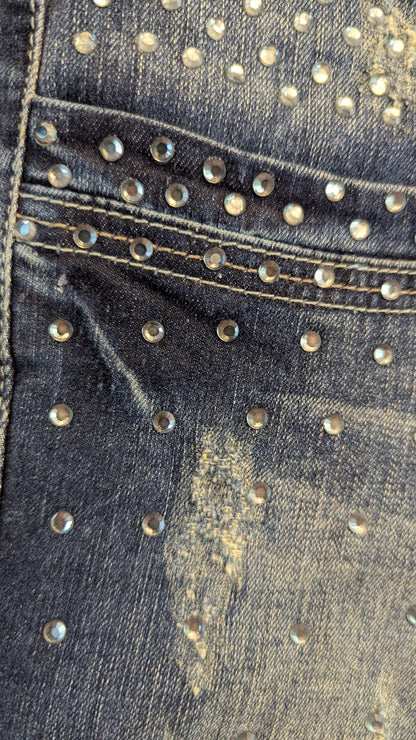 Guess Studded Denim Shorts