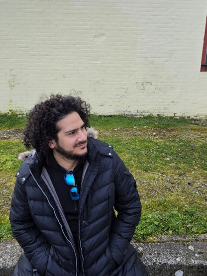 Eddie Bauer Black Puffer Coat XXL Faux Fur Hood