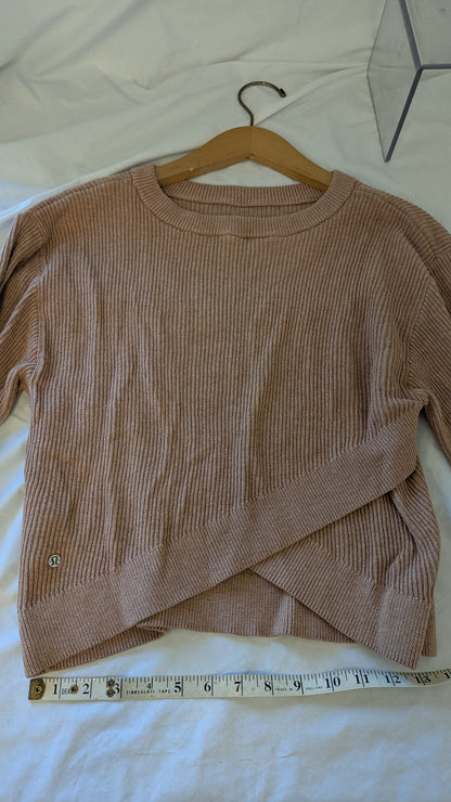 Lululemon Rest Less Pullover - Mauve Pink - Size 6