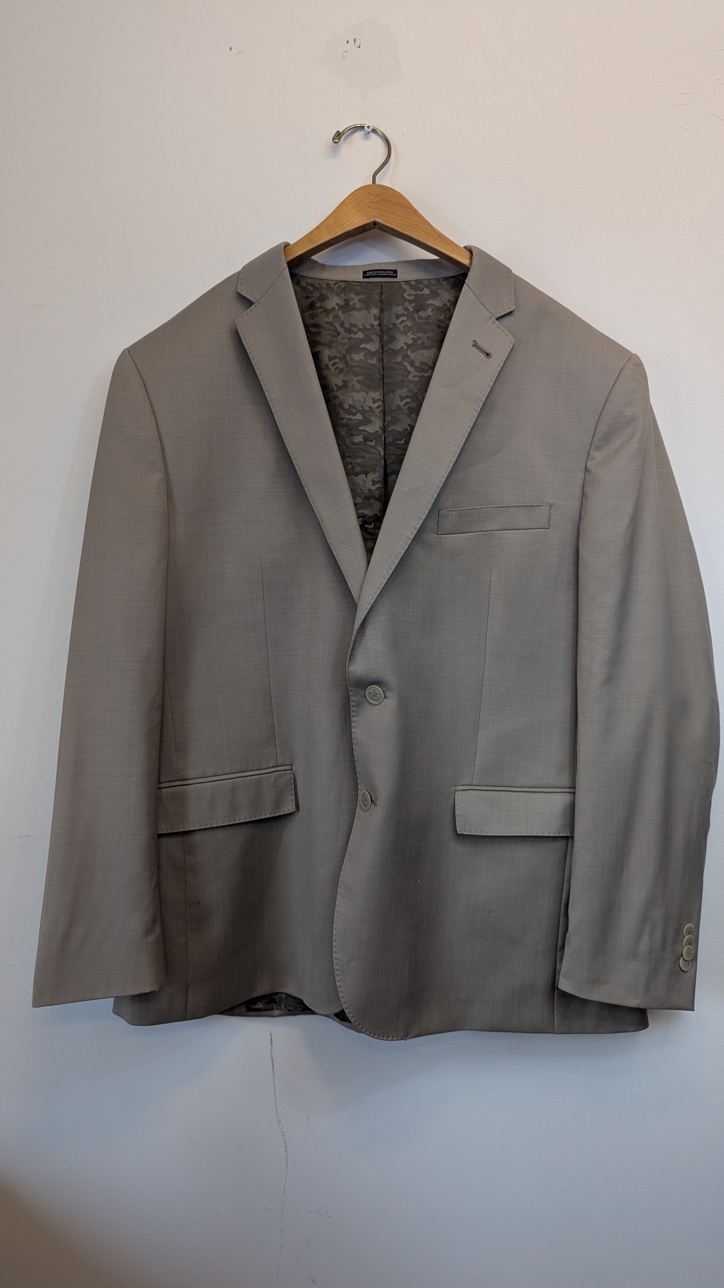 Nautica Grey 2-Piece Suit around size L
