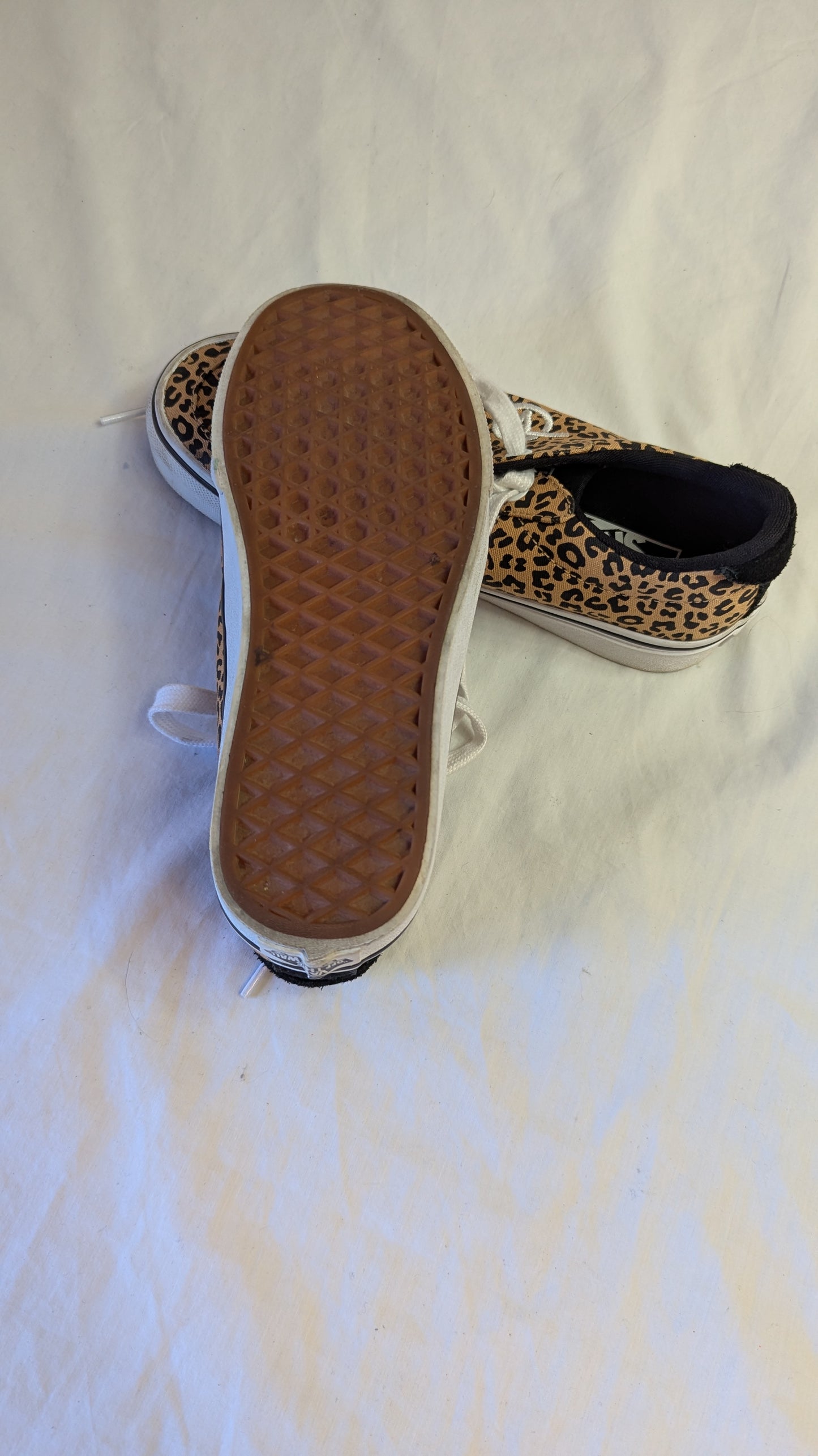 Vans Leopard Print Sneakers Women's Size 6