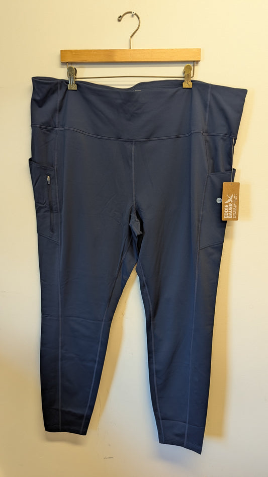 Eddie Bauer Women's 2X and 3X Active Leggings NWT