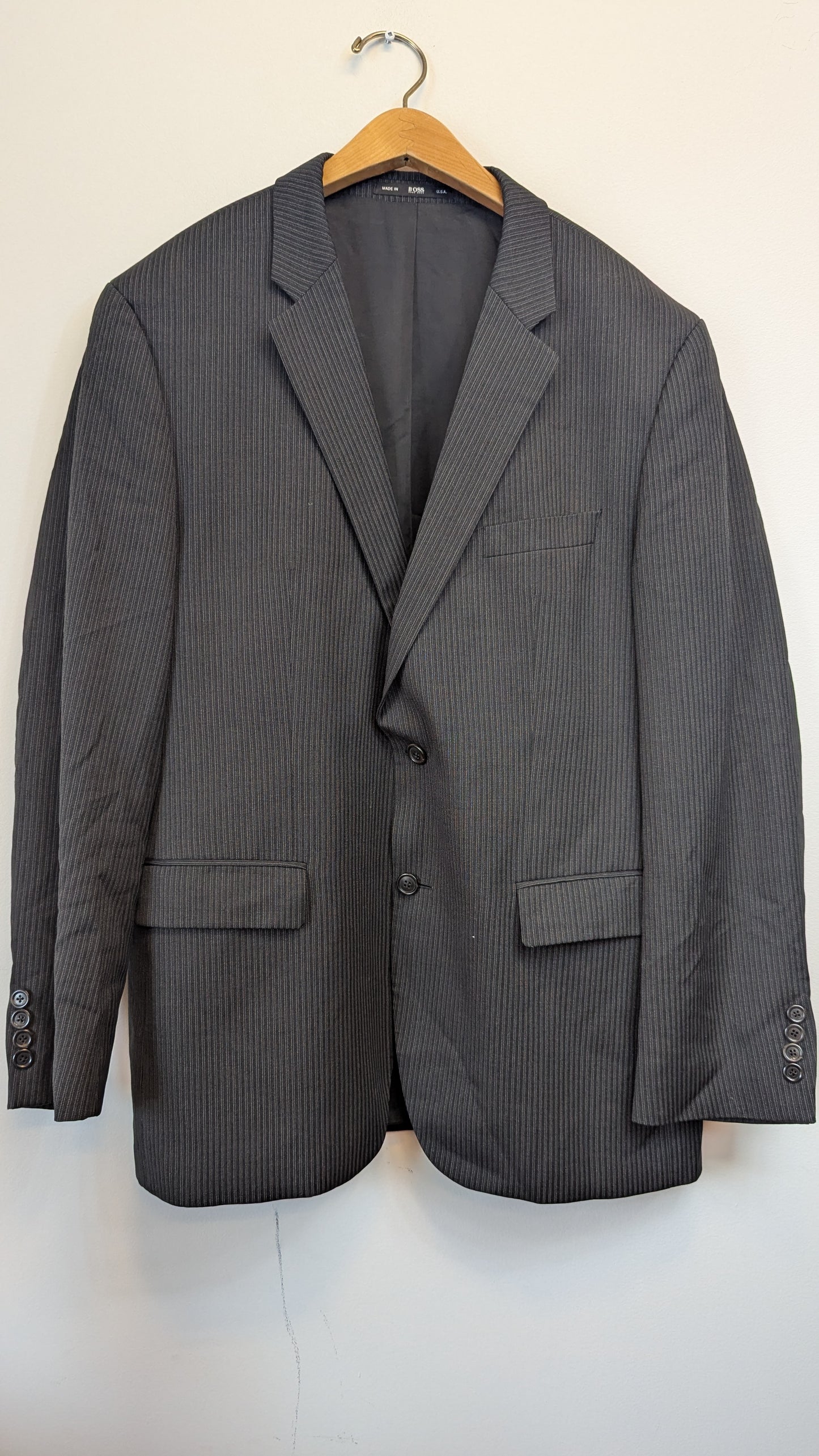 Hugo Boss Men's Pinstripe Suit around size M