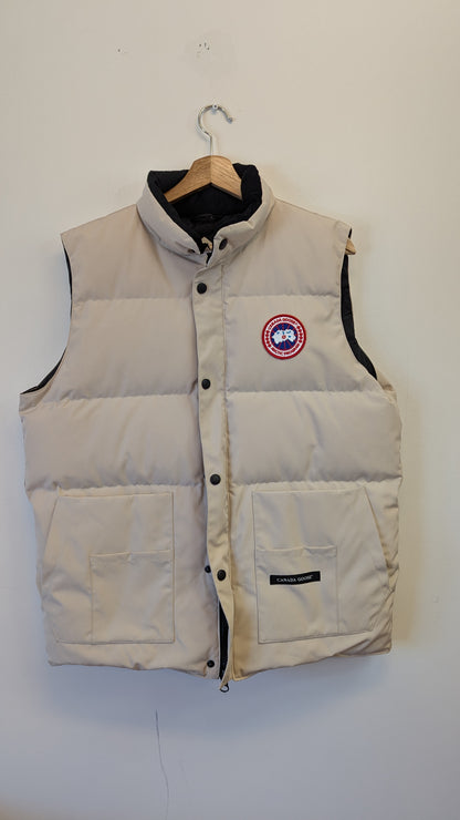 Canada Goose Beige Puffer Vest