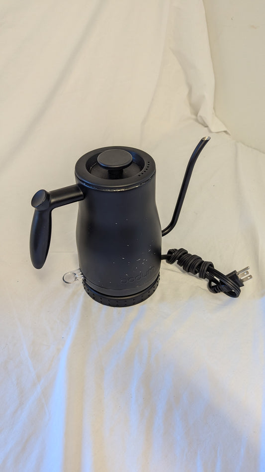Bodum Black Electric Gooseneck Kettle