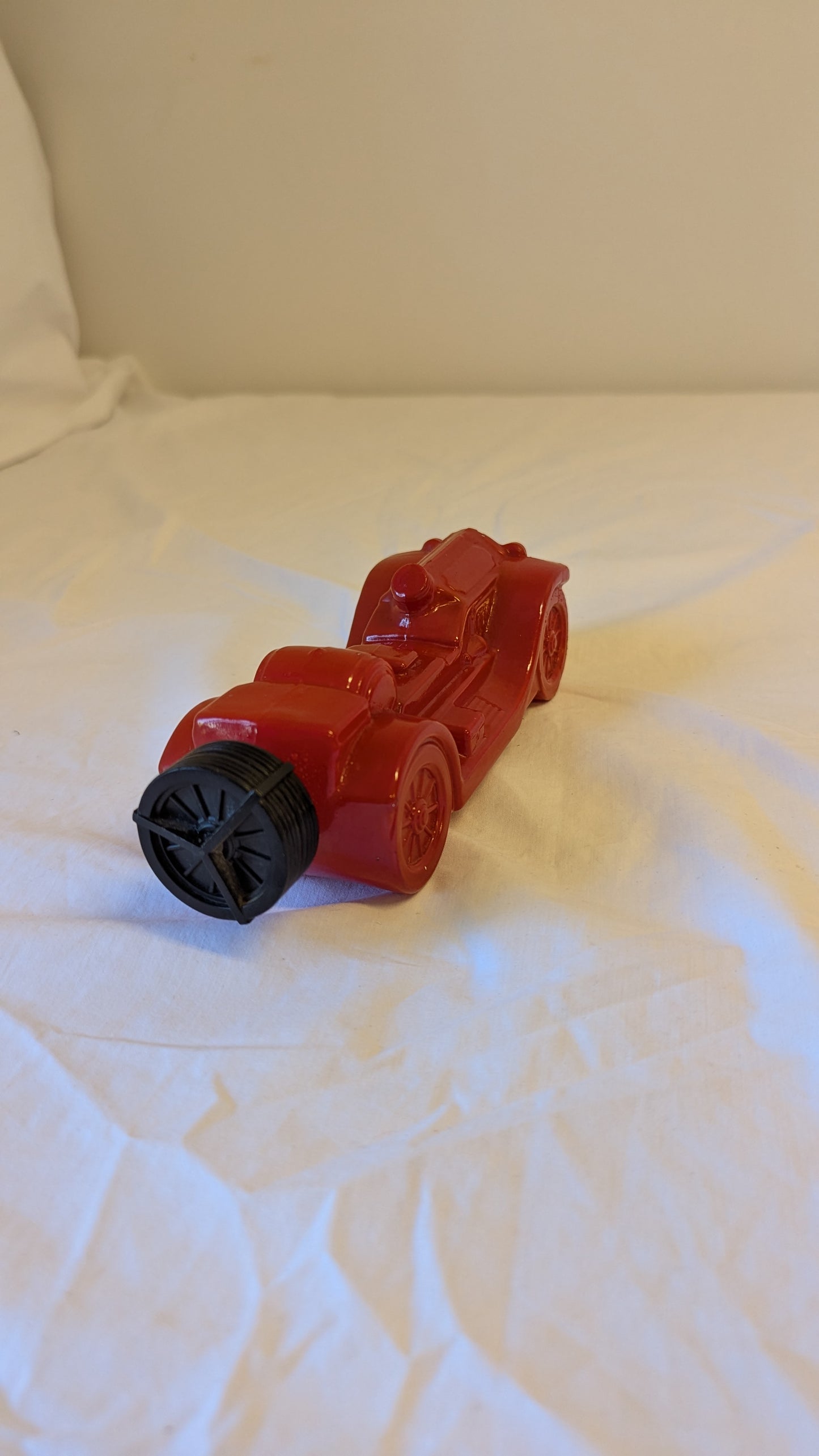 Red Vintage Avon after shaving collectable