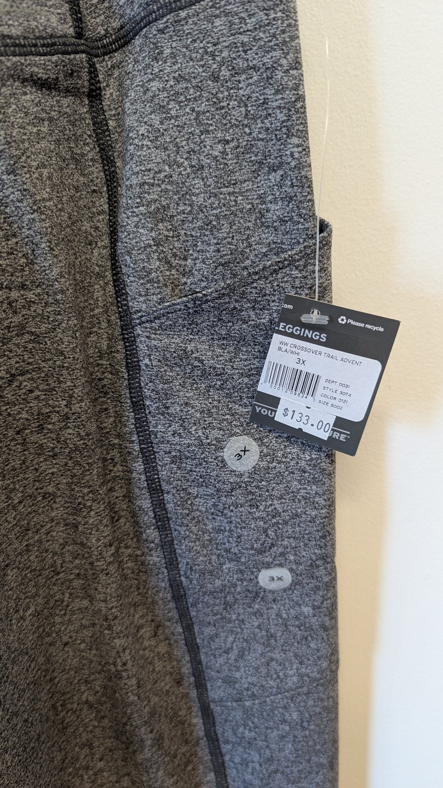 Eddie Bauer Women's 2X and 3X Active Leggings NWT