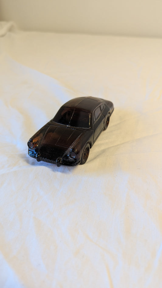 Vintage Avon Brown Glass Car Bottle