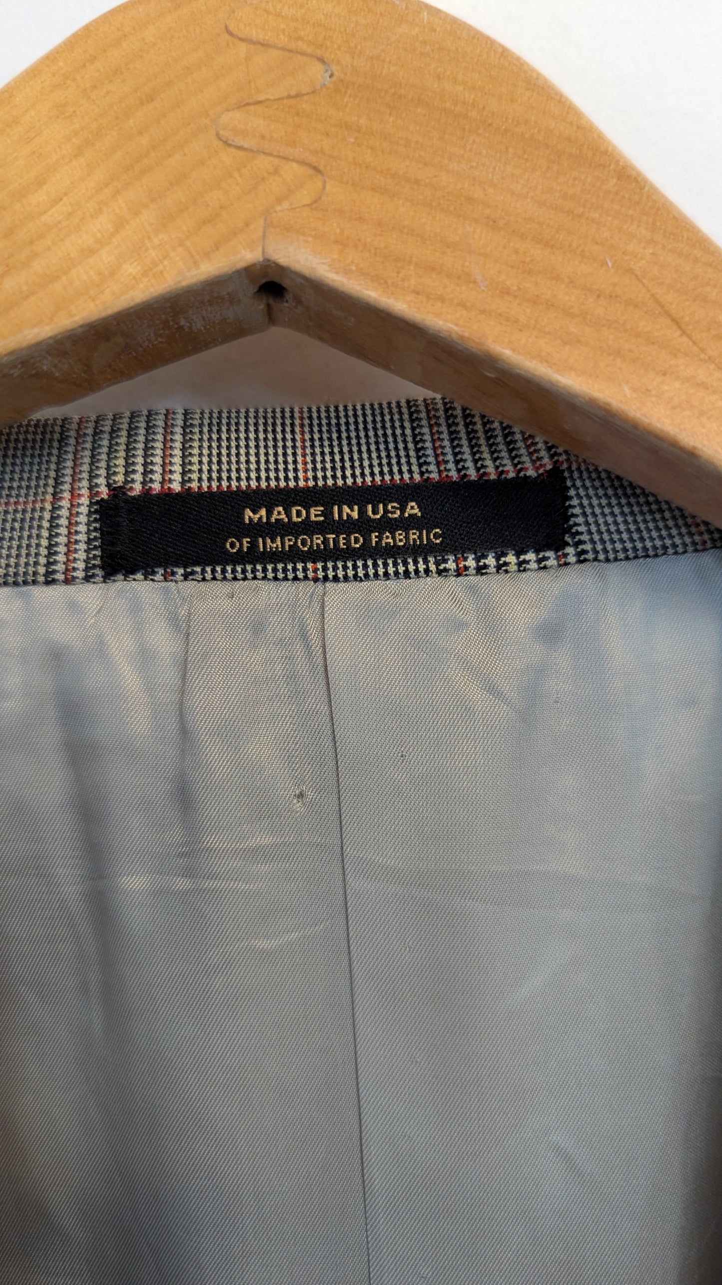 Hart Schaffner & Marx Gold Trumpeter Sport Coat around size L