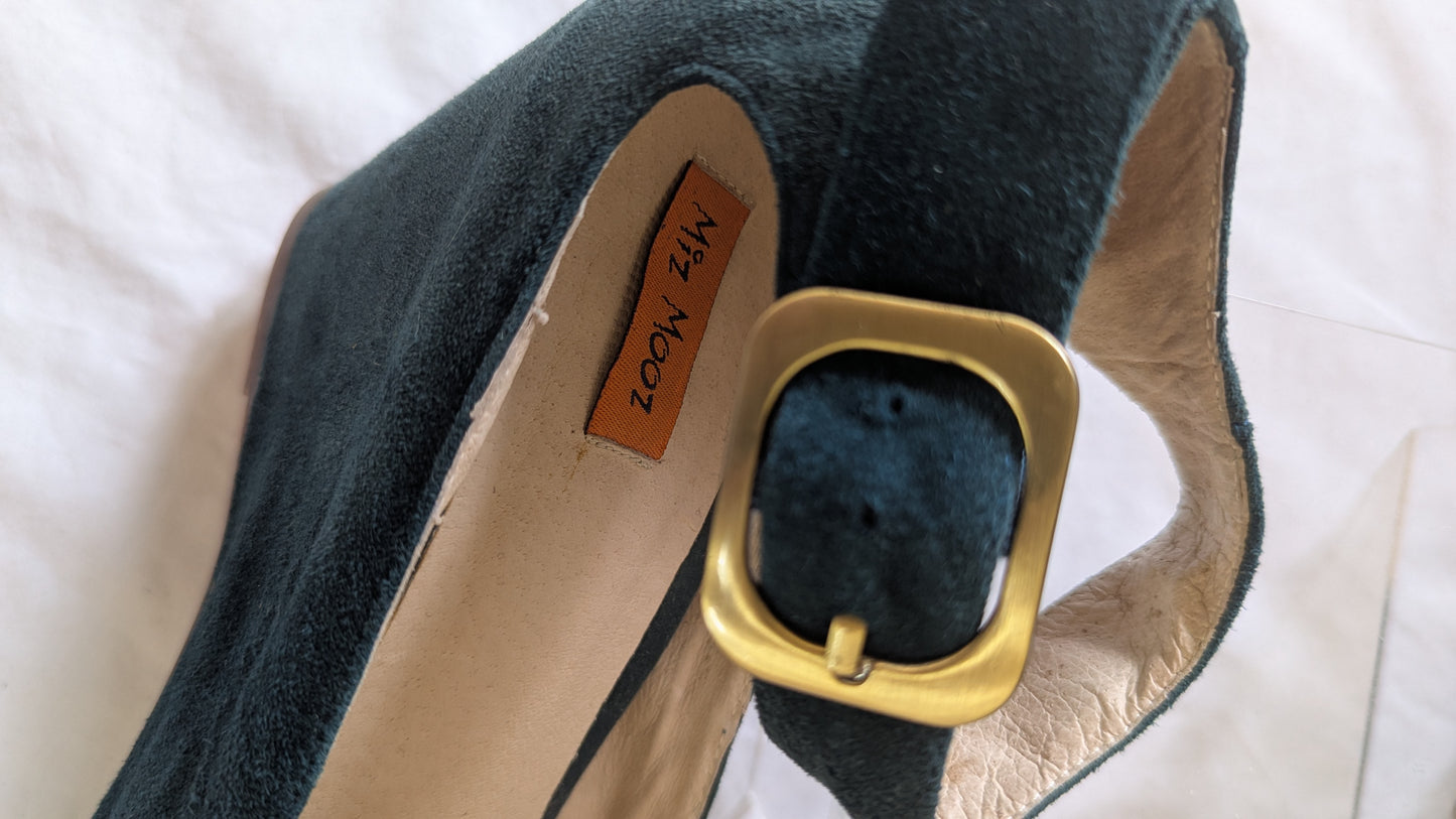 Miz Mooz Suede Wedge Sandals
