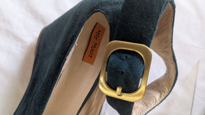 Miz Mooz Suede Wedge Sandals