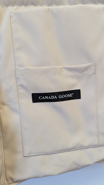 Canada Goose Beige Puffer Vest