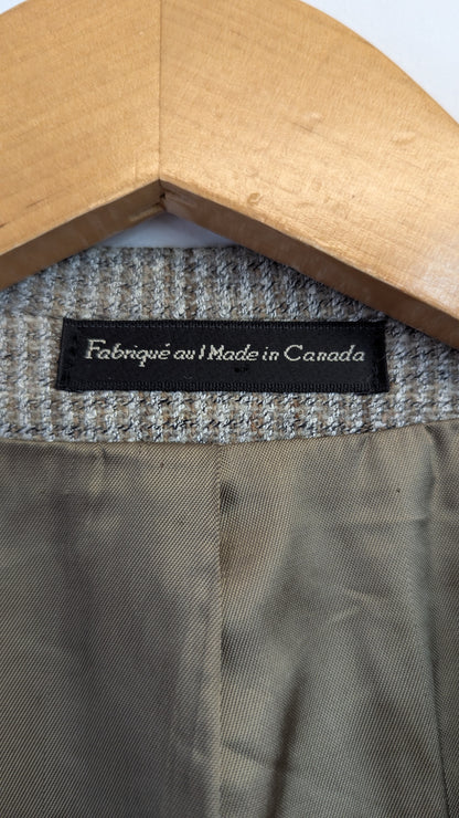 Made in Canada Men's Plaid Sport Coat