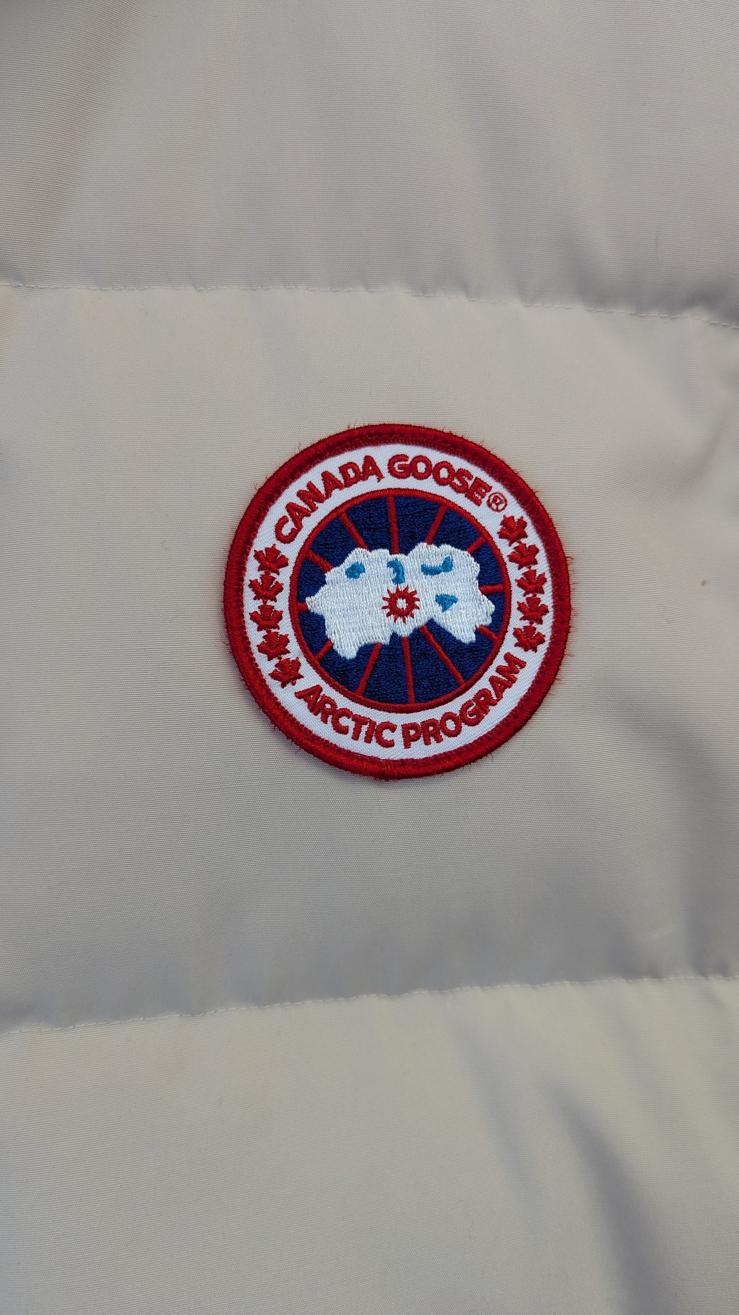 Canada Goose Beige Puffer Vest