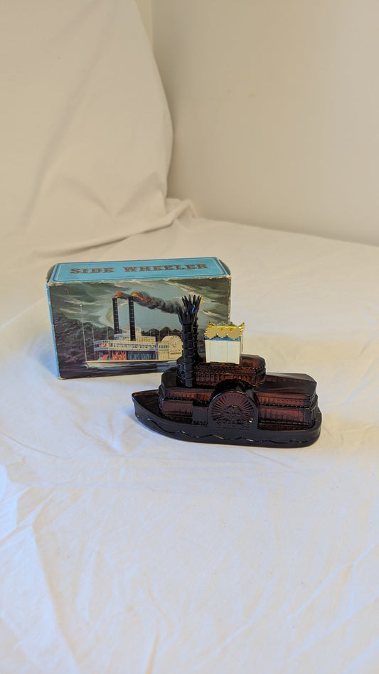 Avon Side Wheeler steamboat aftershave bottle