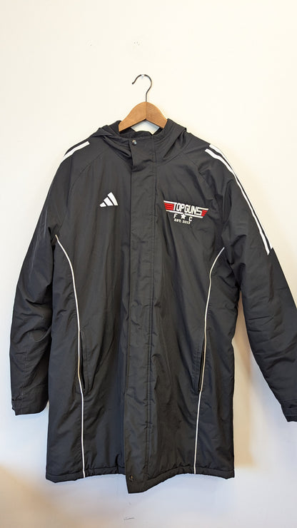 Adidas Top Guns FC Soccer Parka Jacket - Size Large