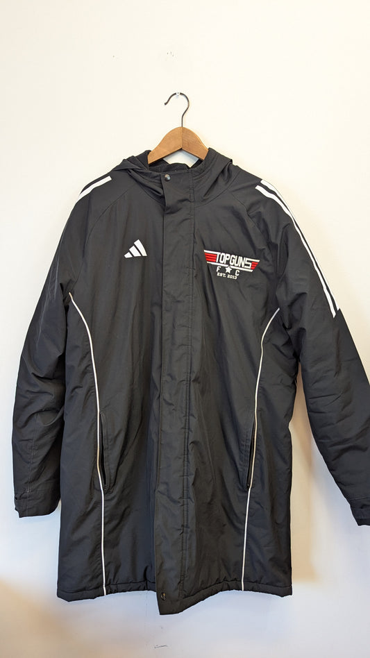 Adidas Top Guns FC Soccer Parka Jacket - Size Large