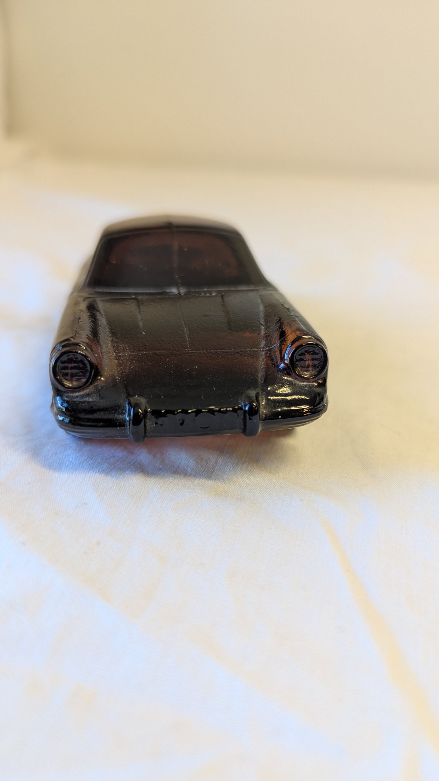 Vintage Avon Brown Glass Car Bottle