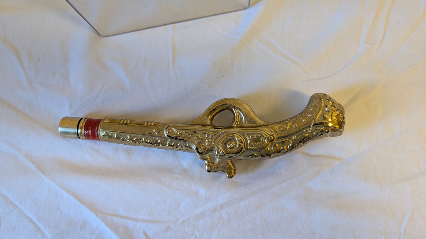 Avon Gold Pistol Bottle Aftershave Collectible