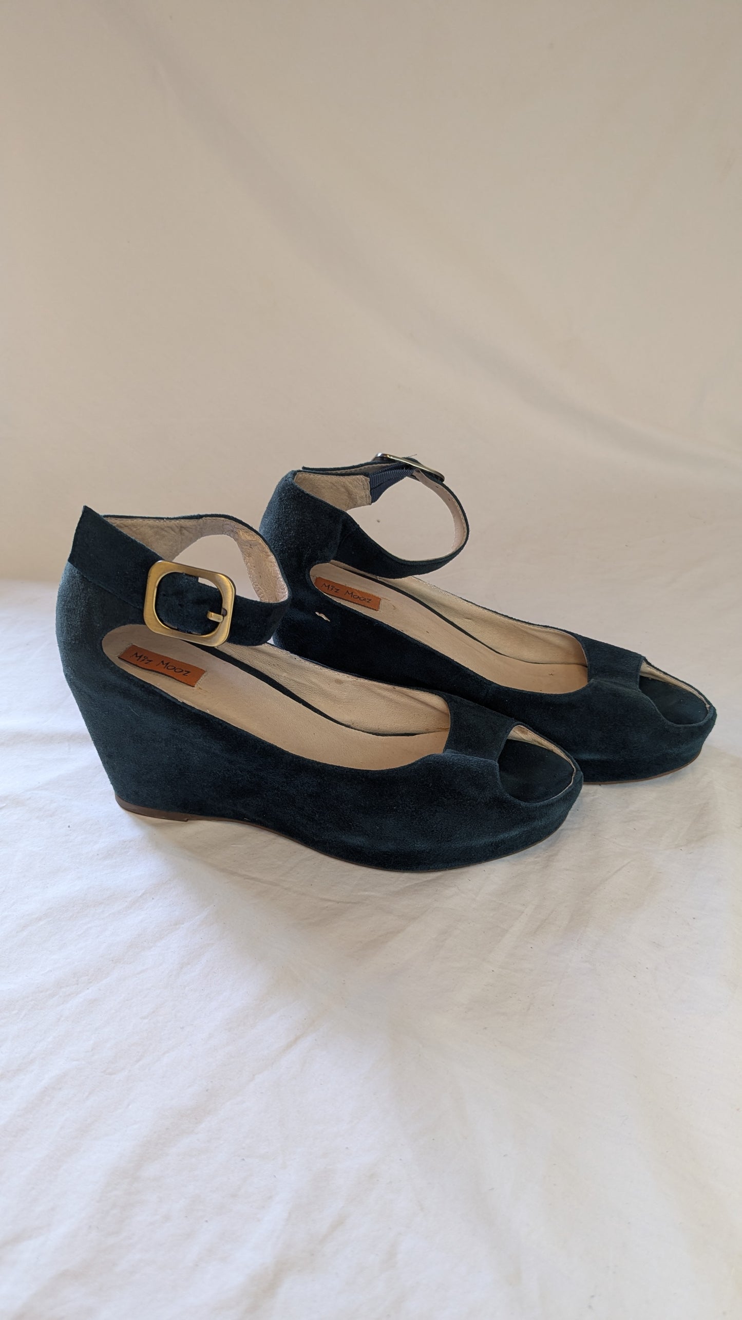 Miz Mooz Suede Wedge Sandals