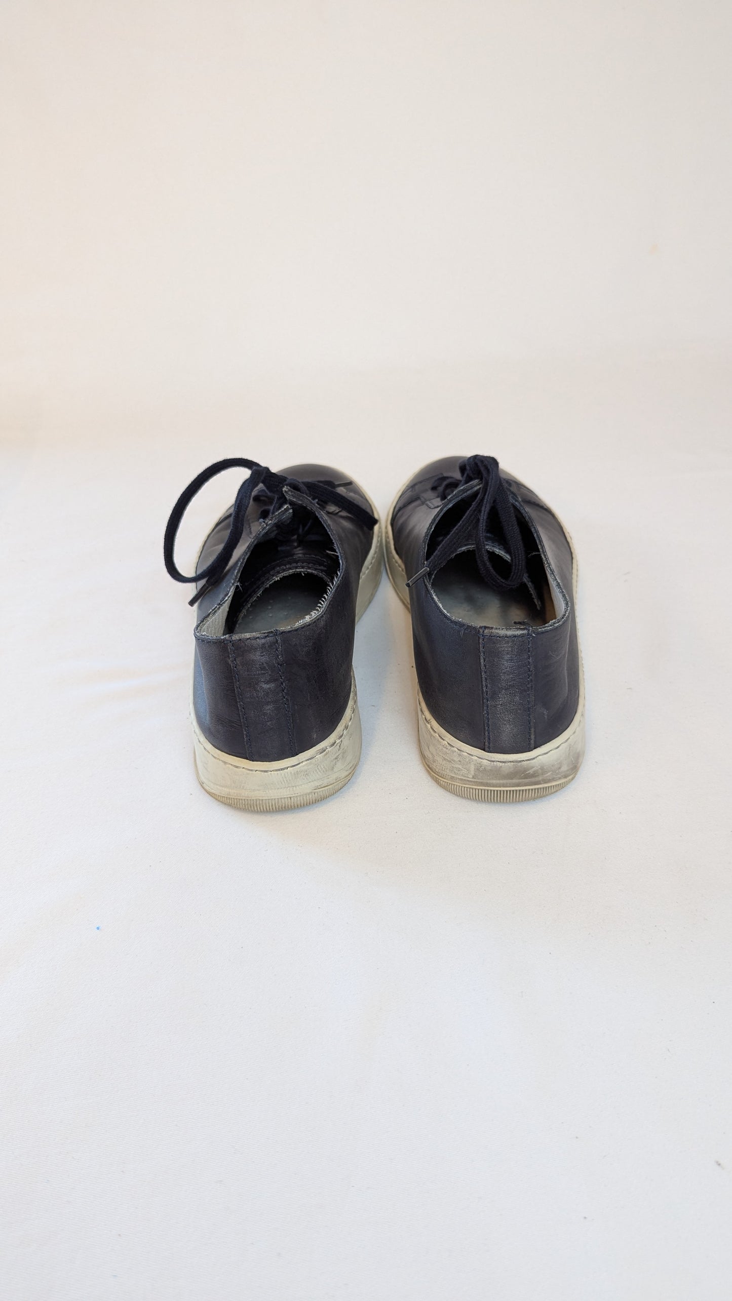 Santoni Leather Sneakers