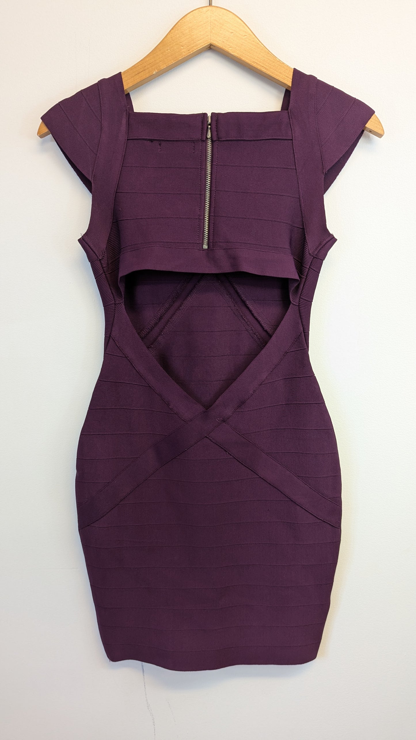 Guess Purple Bandage Dress M