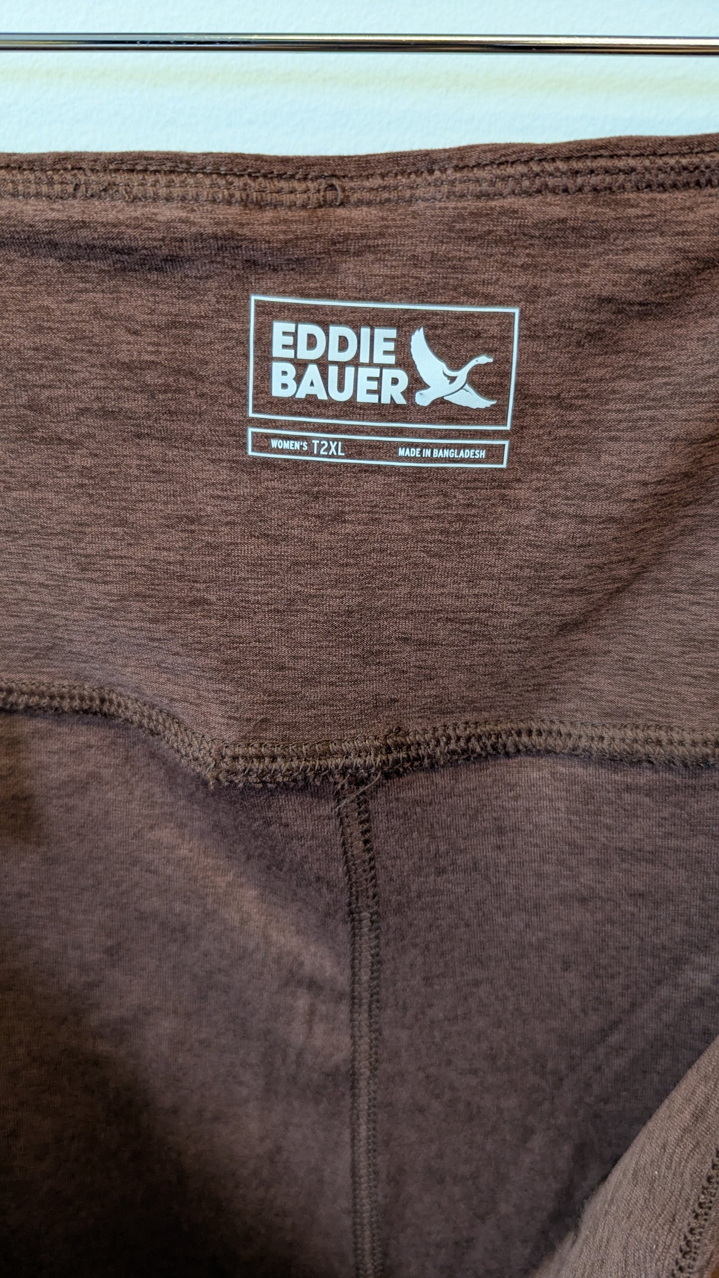 Eddie Bauer WT Train Ascent Capris Women's T2XL burgundy New