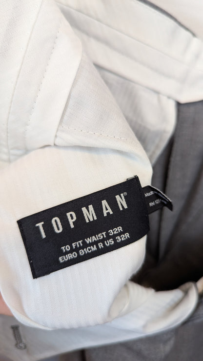Topman Grey Suit around size M
